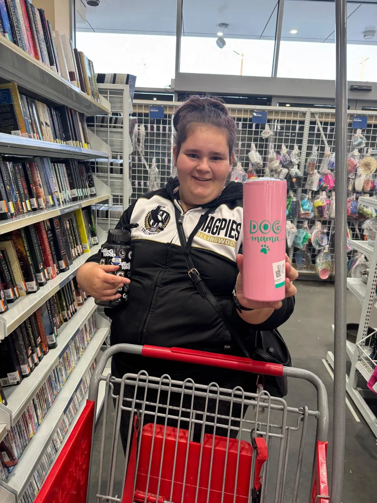 a young adult building independence with SIL support